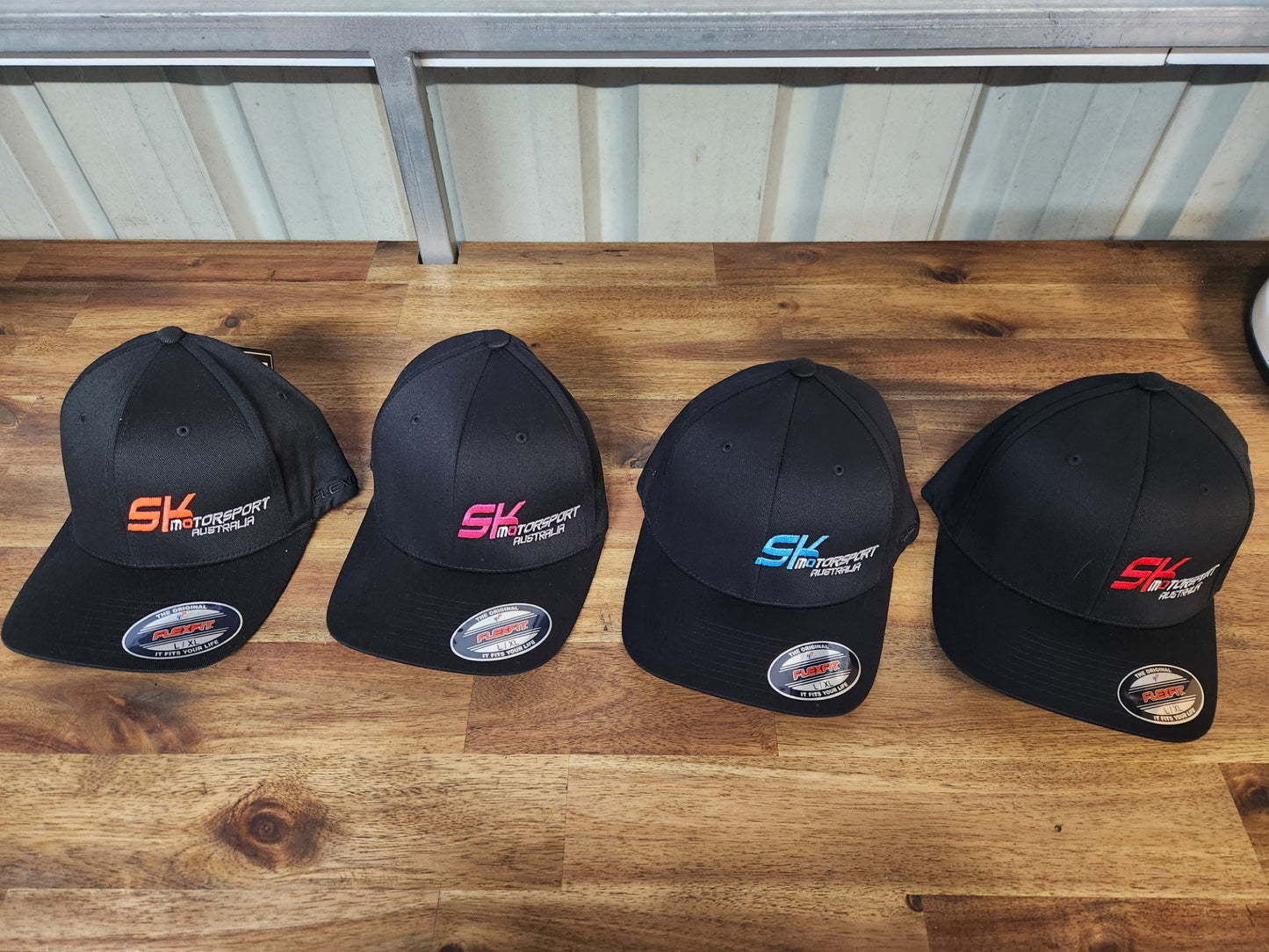 SK Motorsport Australia Flexfit Caps